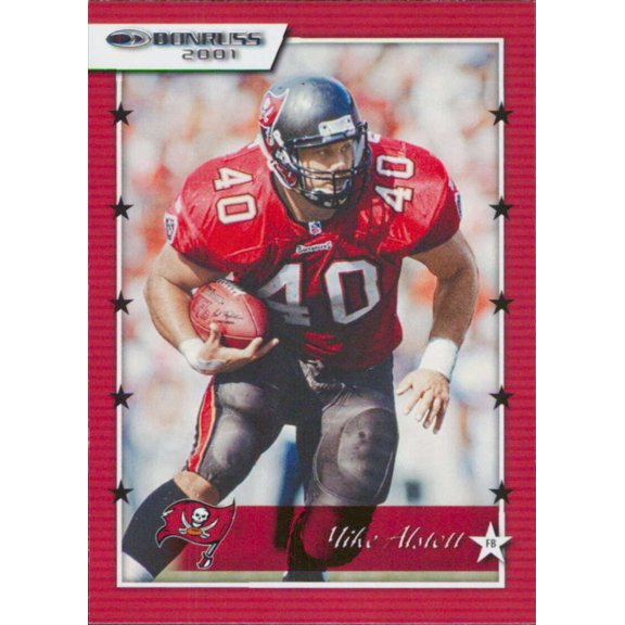 2021 DONRUSS RETRO 2001 #17 MIKE ALSTOTT TAMPA BAY BUCCANEERS