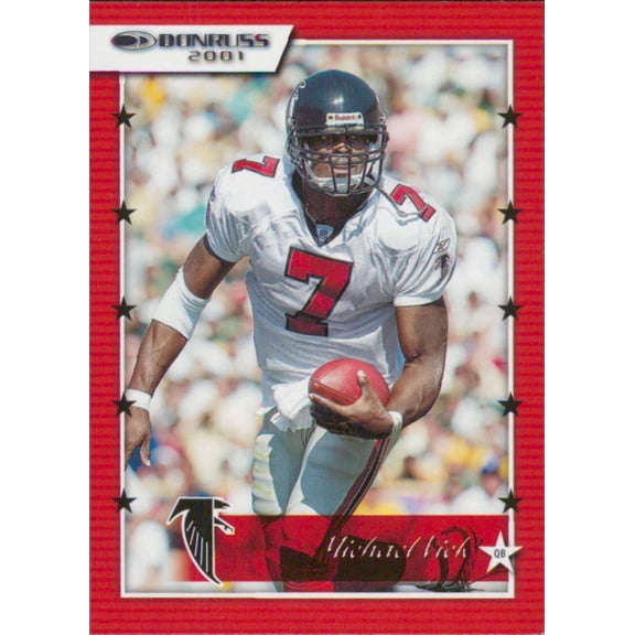 2021 DONRUSS RETRO 2001 #2 MICHAEL VICK ATLANTA FALCONS