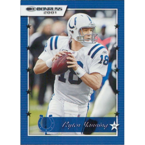 2021 DONRUSS RETRO 2001 #26 PEYTON MANNING INDIANAPOLIS COLTS
