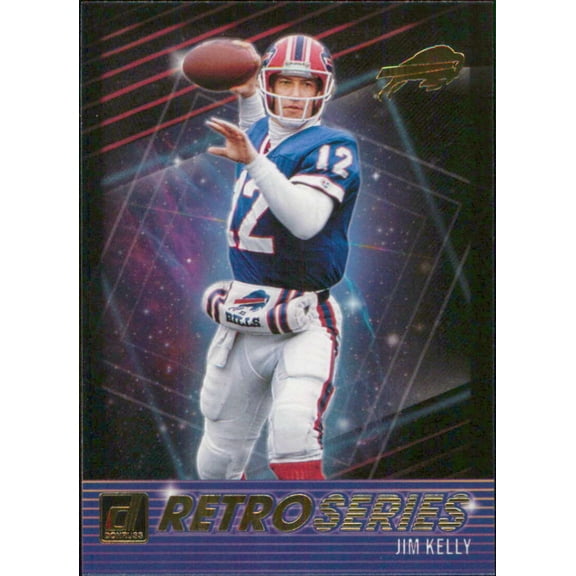 2021 DONRUSS RETRO IES #4 JIM KELLY BUFFALO BILLS
