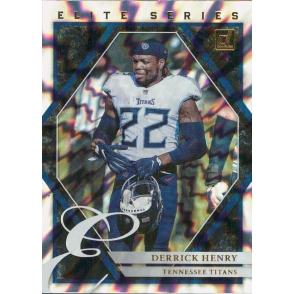 2021 DONRUSS THE ELITE IES #7 DERRICK HENRY TENNESSEE TITANS