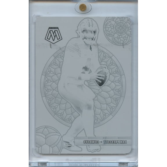 2021 Dak Prescott Mosaic Printing Plate