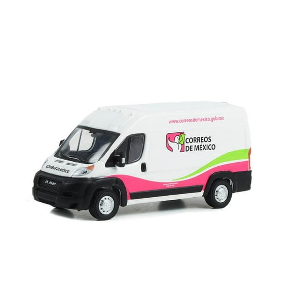 2021 Dodge Ram ProMaster 2500 High Roof Van, White - Greenlight 53050F/48 - 1/64 Scale Diecast Car