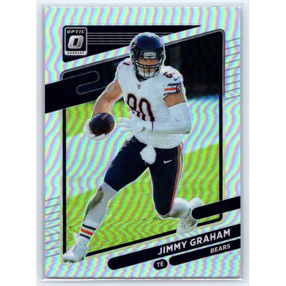 2021 Donruss Optic Jimmy Graham Chicago Bears #78 Holo Football Card