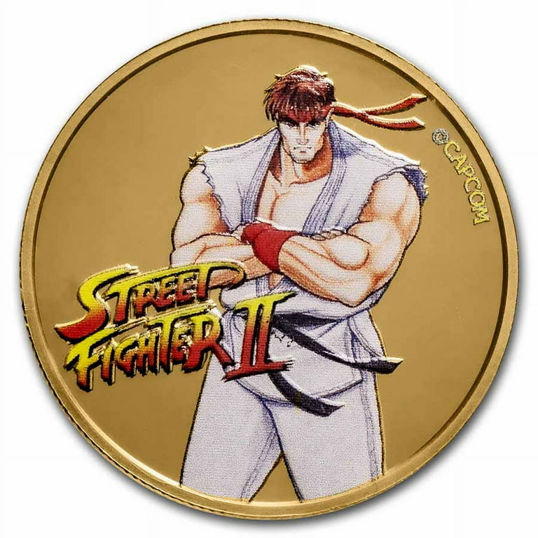 2021 フィジー ストリートファイターII 30周年：リュウ 50セント