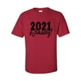 thumbnail image 1 of 2021 Finally Funny New Year Unisex Adult Short Sleeve T-shirt-Cardinal Red-xxxl, 1 of 4