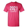 thumbnail image 1 of 2021 Finally Sarcastic Humor Graphic Novelty Funny Youth T Shirt, 1 of 1