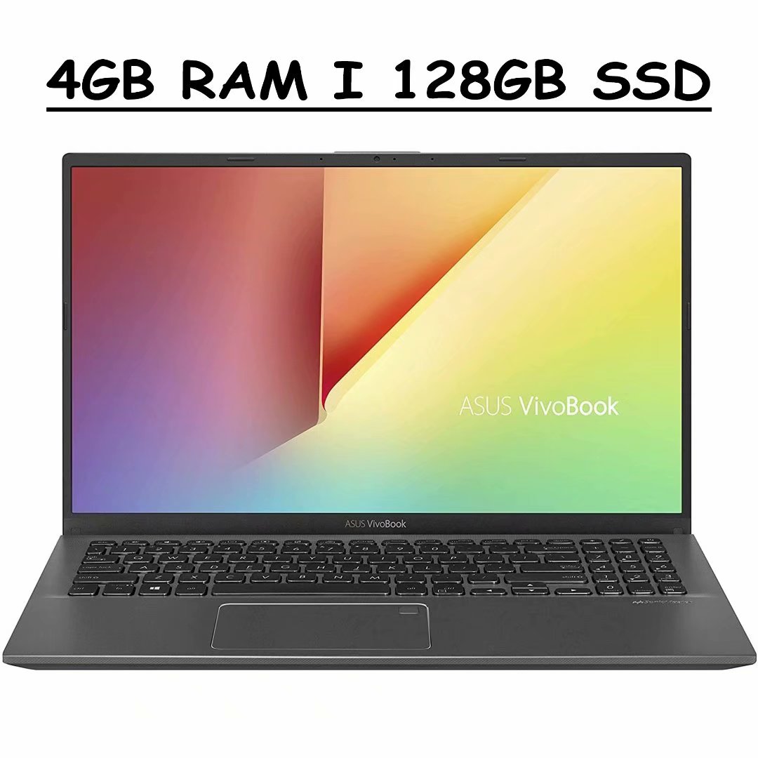 2021 Flagship ASUS VivoBook 15 Thin and Light Laptop I 15.6" FHD Touchscreen Display I 10th Gen Intel Core i3-1005G1 I 4GB RAM 128GB SSD Fingerprint Wifi5 Win 10 - image 1 of 7