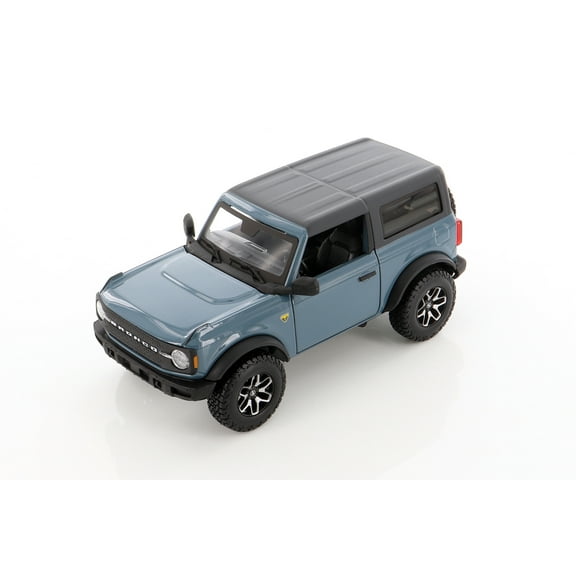 2021 Ford Bronco Badlands, Blue - Showcasts 37530 - 1/24 Scale Diecast Model Car