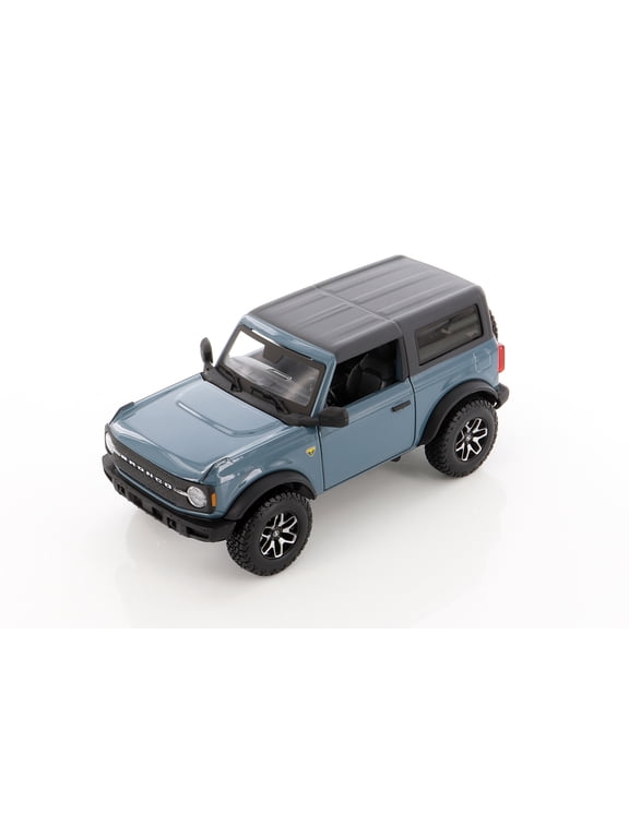2021 Ford Bronco Badlands, Blue - Showcasts 37530 - 1/24 Scale Diecast Model Car