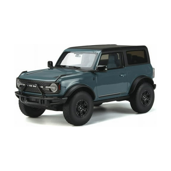 2021 Ford Bronco First Edition 2 Doors, Area 51 Blue - GT Spirit GT359 - 1/18 scale Resin Car