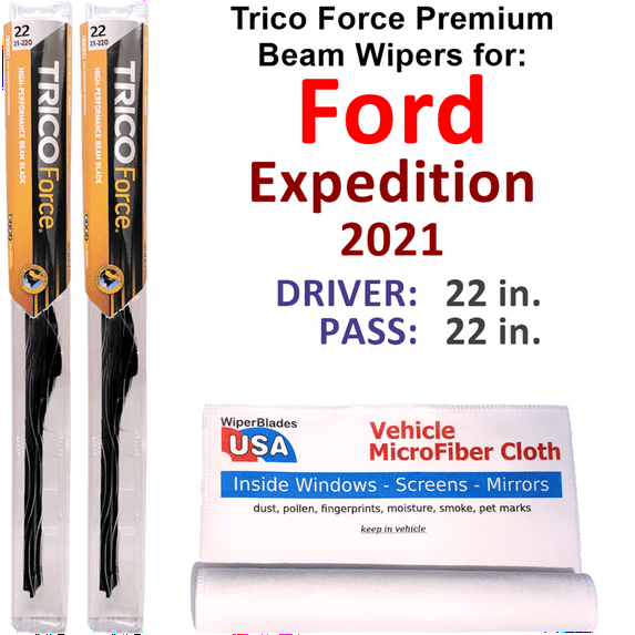 2021 Ford Expedition Performance Beam Wipers (Set of 2)
