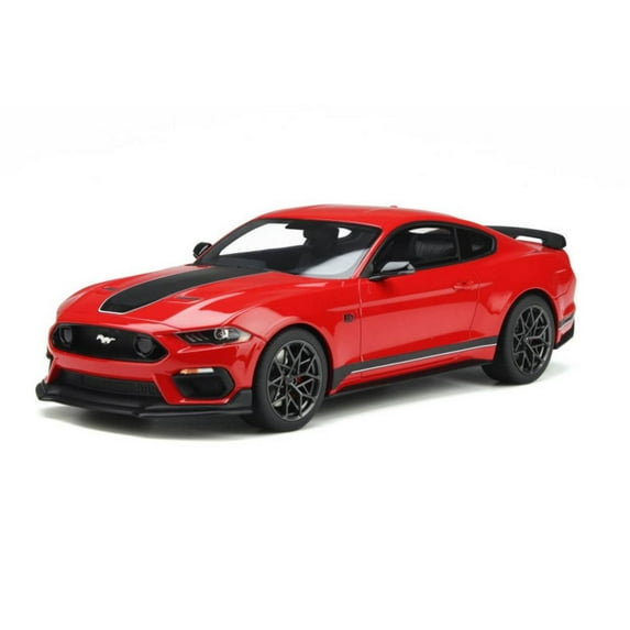 2021 Ford Mustang Mach 1, Race Red - GT Spirit GT351 - 1/18 scale Resin Model Toy Car