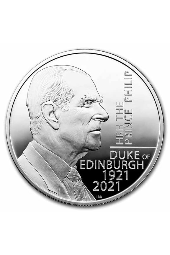 2021 GB Prince Philip Duke of Edinburgh 5 oz Silver Proof