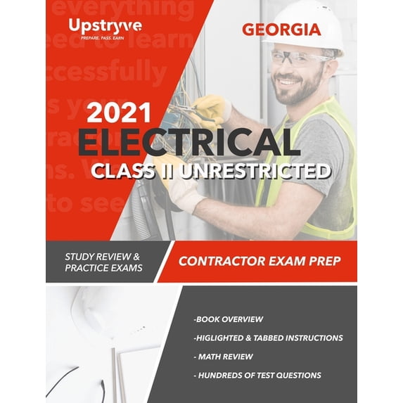 2021 Georgia Electrical Class II Unrestricted Contractor Exam Prep: Study Review & Practice Exams, (Paperback)