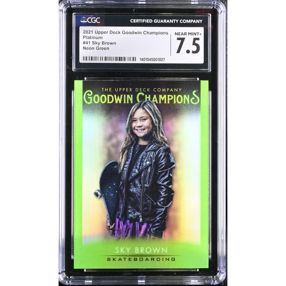 2021 Goodwin Champions Sky Brown #41 CGC 7.5