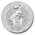 thumbnail image 1 of 2021 Great Britain 2 oz Silver Queen's Beasts The White Greyhound, 1 of 4