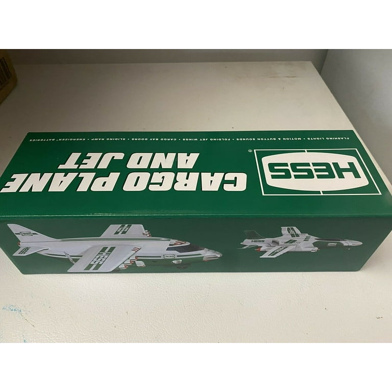 Hess 2021 Cargo Plane outlet and Jet - Brand New In Box