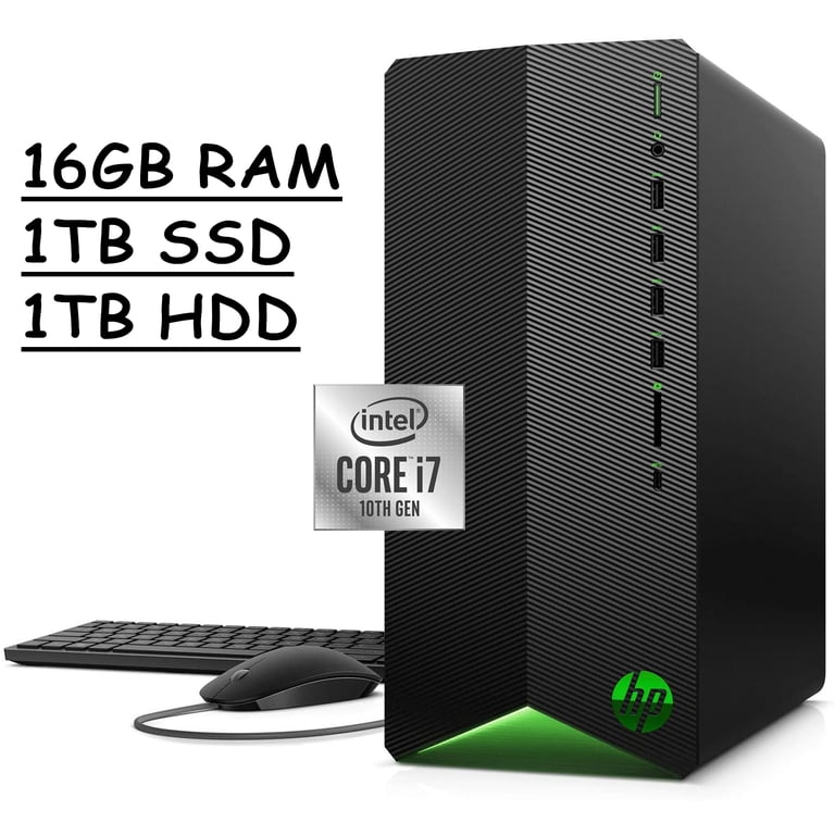 2021 HP Pavilion Premium Gaming Desktop I 10th Gen Intel Octa-Core 