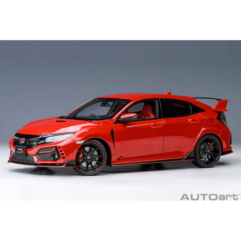 プレゼントを選ぼう！ RHD (FK8) R Type Civic Honda 2021 (Right Flame Drive) Hand ミニカー