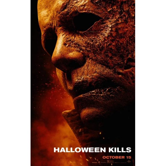 2021 Horror Kil.Ls Movie Poster Michael Myers Laurie Strode Castle UNFRAMED PAPER POSTER