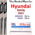 thumbnail image 1 of 2021 Hyundai Ioniq Wiper Blades (Set of 2), 1 of 3