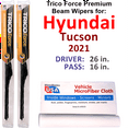 thumbnail image 1 of 2021 Hyundai Tucson Performance Beam Wipers (Set of 2), 1 of 3