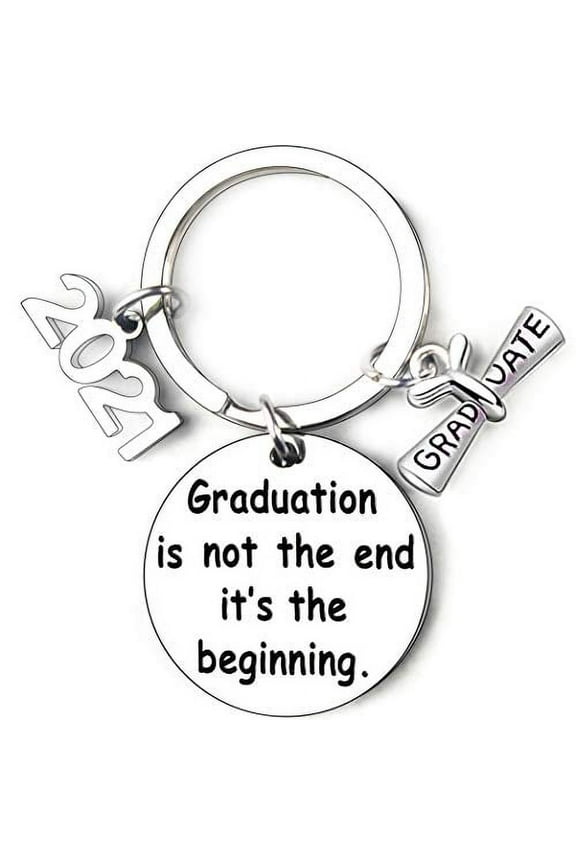 2021 Inspirational Graduation Gifts Keychain for Grad Teen Girls Boys Birthday Keyring Present for High School College Junior Senior Graduate Her Him Girls Friends Jewelry