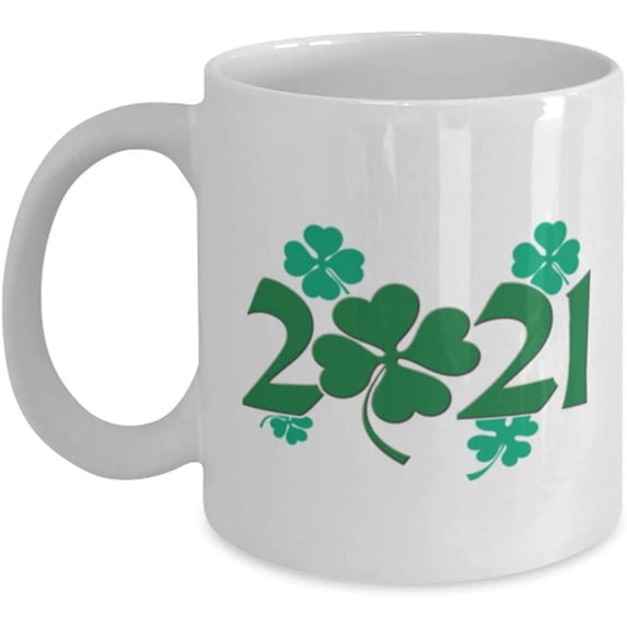 2021 Irish Lucky Mug need a Little Luck for this Year Classic Coffee Tea Cup