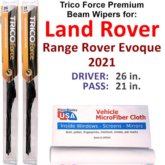 2021 Land Rover Range Rover Evoque Performance Beam Wipers (Set of 2)