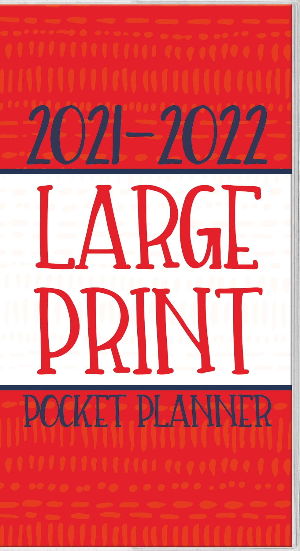 2021 Large Print Pocket Planner
