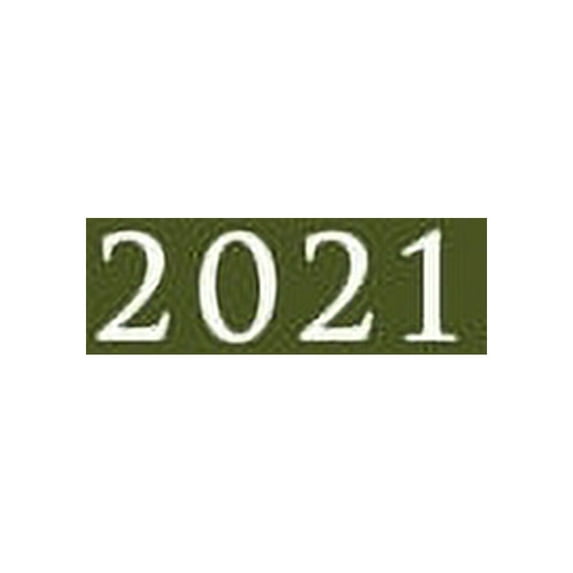 2021: Large Weekly and Monthly Planner with Army Green Cover (Hardcover) (Hardcover)