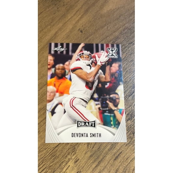 2021 Leaf Draft Devonta Smith 26