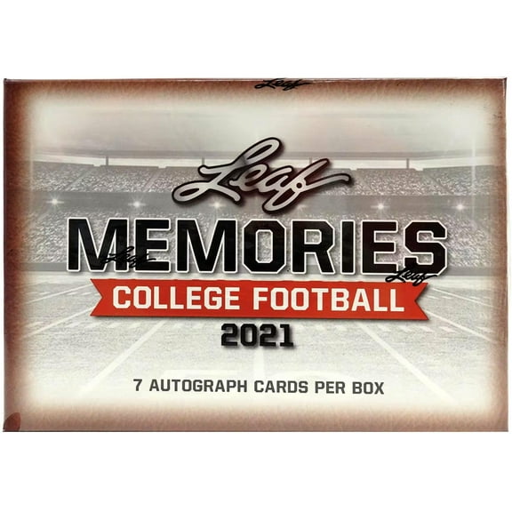 2021 Leaf Memories College Football Box