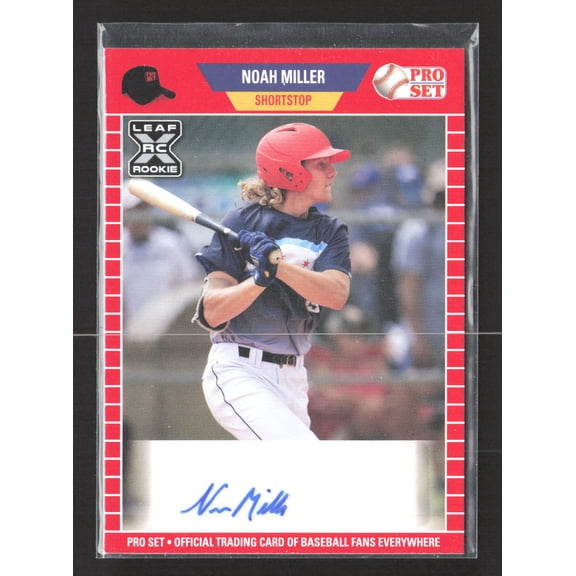 2021 Leaf Pro Set Noah Miller #PS-NM2 RC