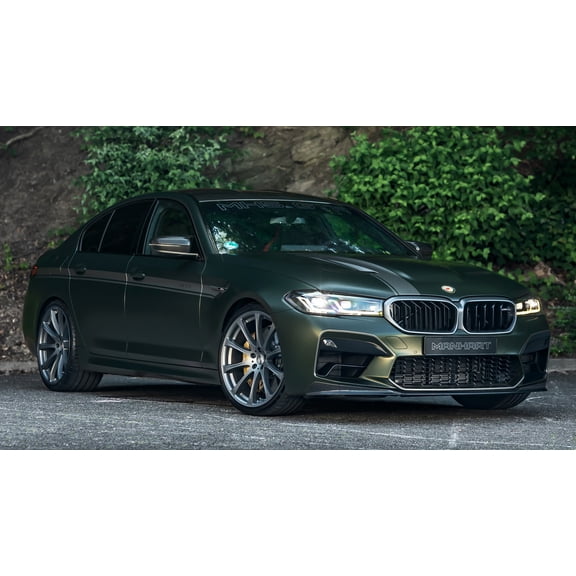 2021 Manhart MH5 GTR Car - 12x18 Inch Laminated Poster - Stunning Detail and Bold Colors