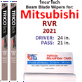thumbnail image 1 of 2021 Mitsubishi RVR Beam Blade Wipers (Set of 2), 1 of 3