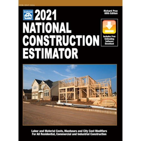 Pre-Owned 2021 National Construction Estimator (Paperback) by Richard Pray