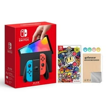 Nintendo Switch Console System w/ Neon Blue & Red Joy-Con