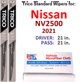thumbnail image 1 of 2021 Nissan NV2500 Wiper Blades (Set of 2), 1 of 3