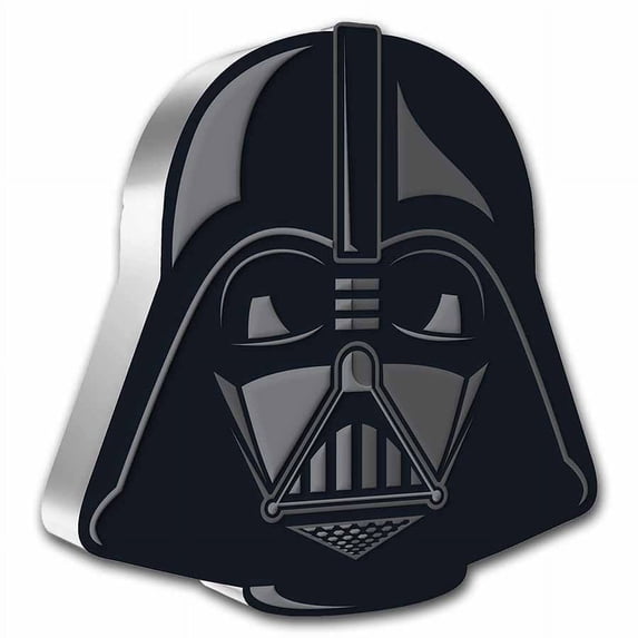2021 Niue 1 oz Ag $2 Star Wars Faces of the Empire: Darth Vader