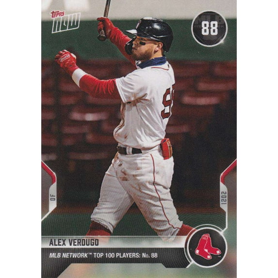 2021 Now MLB Network Top 100 Alex Verdugo Trading Card #T-88