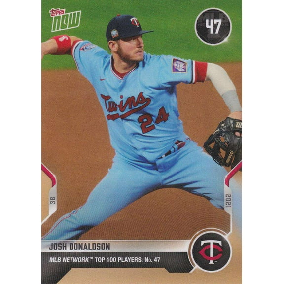 2021 Now MLB Network Top 100 Josh Donaldson Trading Card #T-47