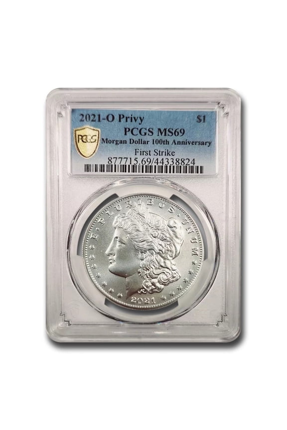 2021-(O) Silver Morgan Dollar MS-69 PCGS (FirstStrike)
