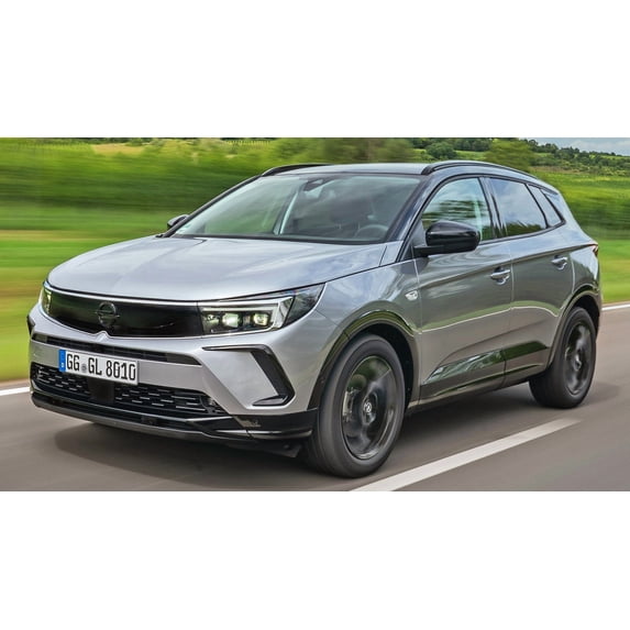 2021 Opel Grandland - 24x36 Inch Glossy Laminated Poster - Stunning Detail and Bold Colors