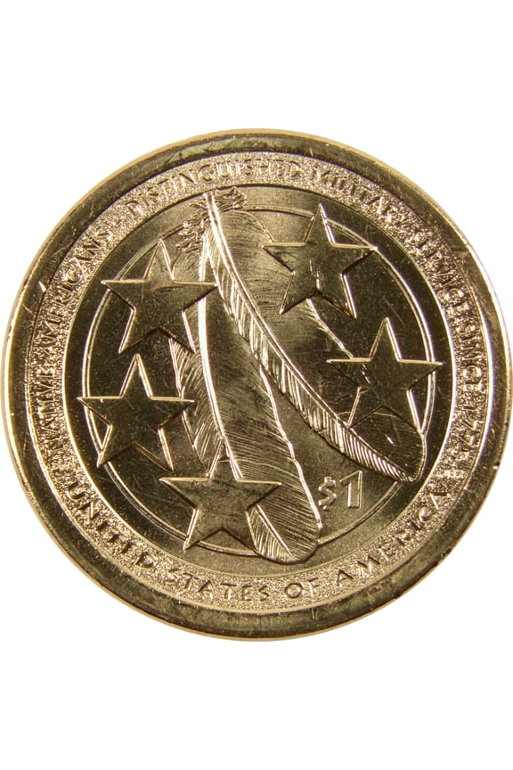 2021 P American Indians U.S Military Native American Uncirculated $1