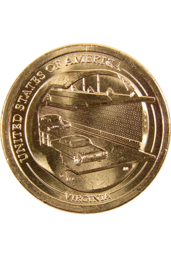2021 P Chesapeake Bay Bridge-Tunnel Innovation Dollar Uncirculated
