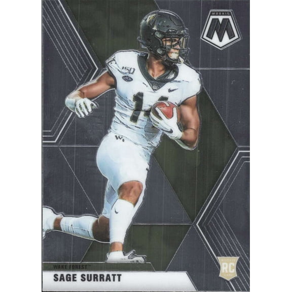 2021 PANINI MOSAIC DRAFT PICKS #49 SAGE SURRATT WAKE FOREST DEMON DEACONS