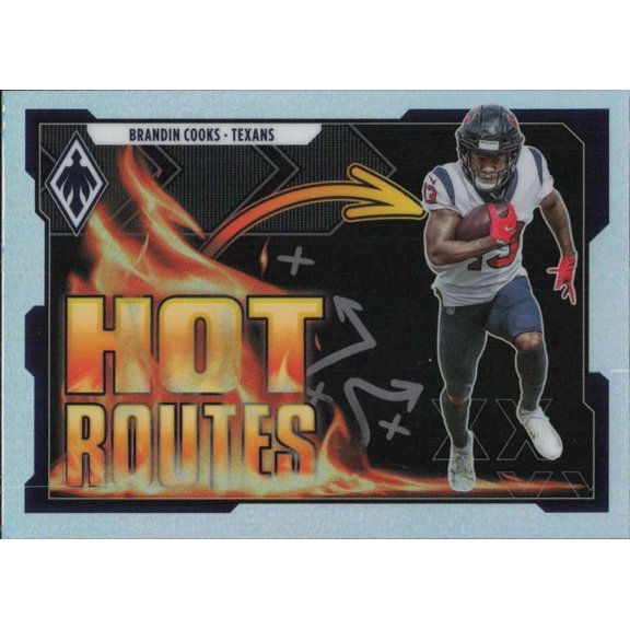 2021 PANINI PHOENIX HOT ROUTES #18 BRANDIN COOKS HOUSTON TEXANS