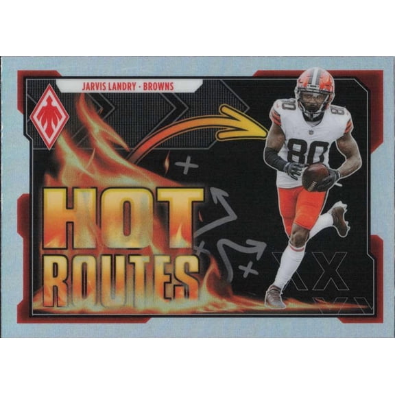 2021 PANINI PHOENIX HOT ROUTES #21 JARVIS LANDRY CLEVELAND BROWNS